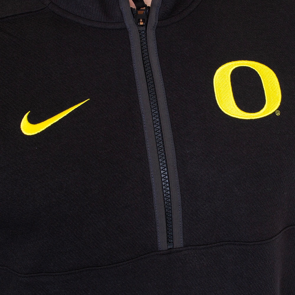 Classic Oregon O, Nike, Black, Pullover, Performance/Dri-FIT, Men, Pullover, Sweatshirt, 853991